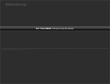 Tablet Screenshot of btspread.org